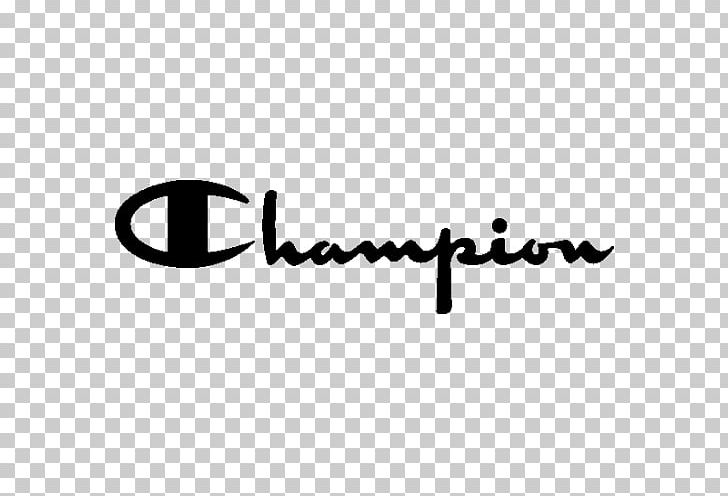 Hoodie T-shirt Champion Logo PNG, Clipart, Angle, Apparel, Area, Black, Black And White Free PNG Download