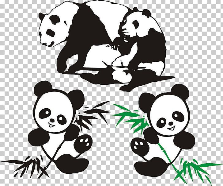 Giant Panda Red Panda Bamboo PNG, Clipart, Animals, Art, Bamboo Border, Bamboo Frame, Bamboo Leaves Free PNG Download