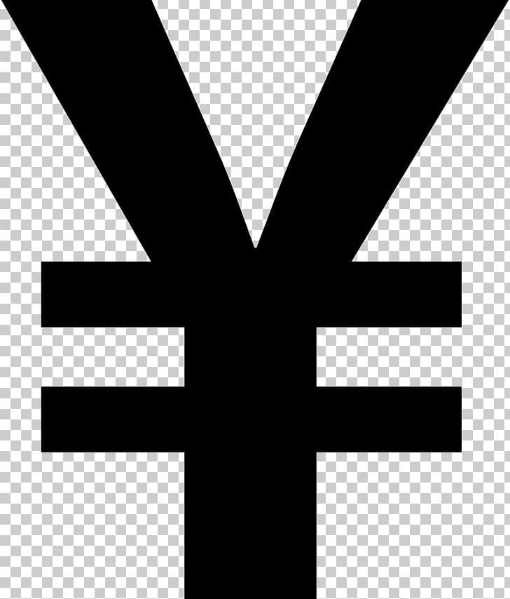 Yen Sign Japanese Yen Currency Symbol PNG, Clipart, Angle, Black, Black And White, Brand, Currency Free PNG Download