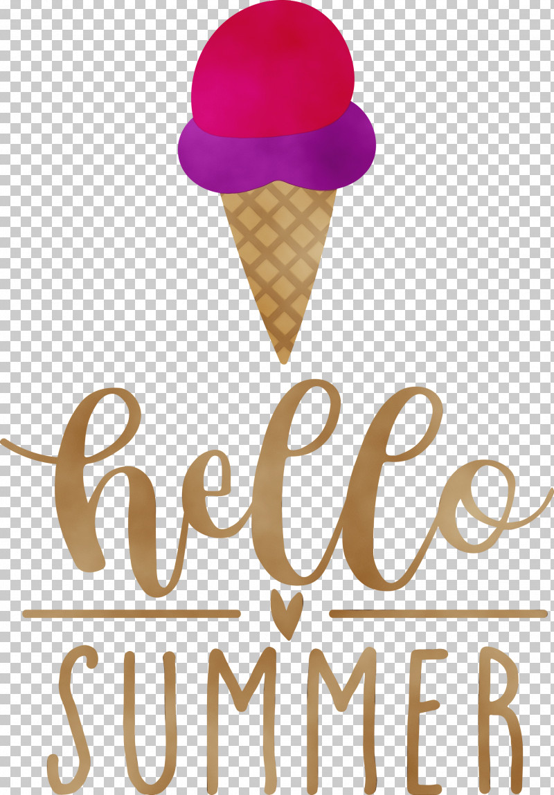 Ice Cream PNG, Clipart, Cone, Geometry, Hello Summer, Ice, Ice Cream Free PNG Download