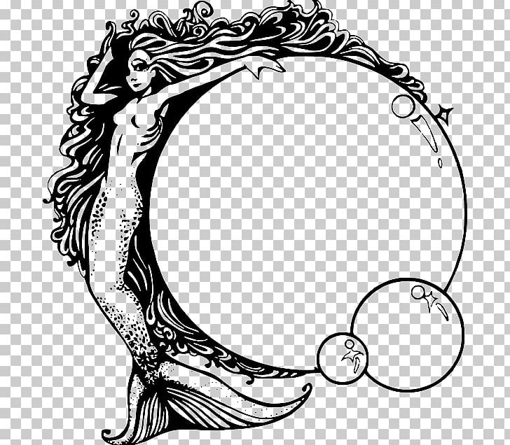 Mermaid Drawing PNG, Clipart, Antique, Art, Artwork, Black, Black And White Free PNG Download
