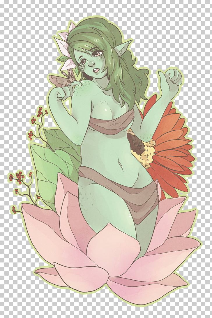 Fairy Dryad Drawing Sketch PNG, Clipart, Anime, Art, Bookmark, Cg Artwork, Commission Free PNG Download