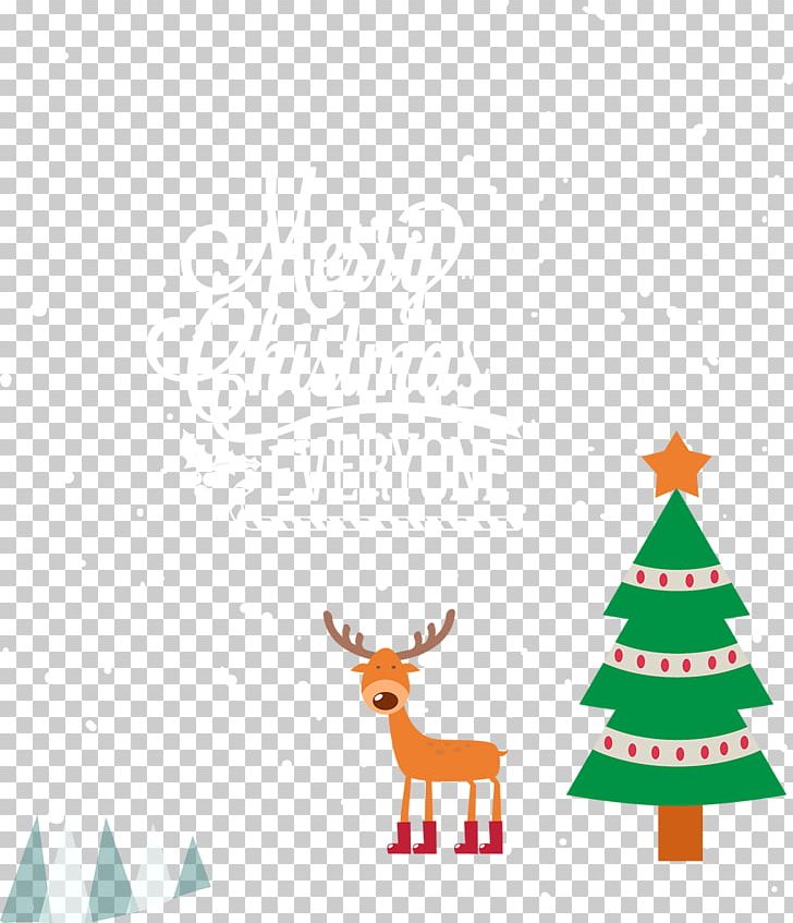 Deer Christmas Tree PNG, Clipart, Antler, Border, Chr, Christmas Decoration, Christmas Frame Free PNG Download
