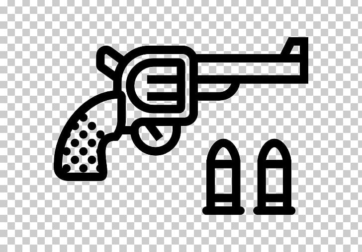 Revolver Weapon Computer Icons Artillery PNG, Clipart, Area, Artillery, Black, Black And White, Brand Free PNG Download