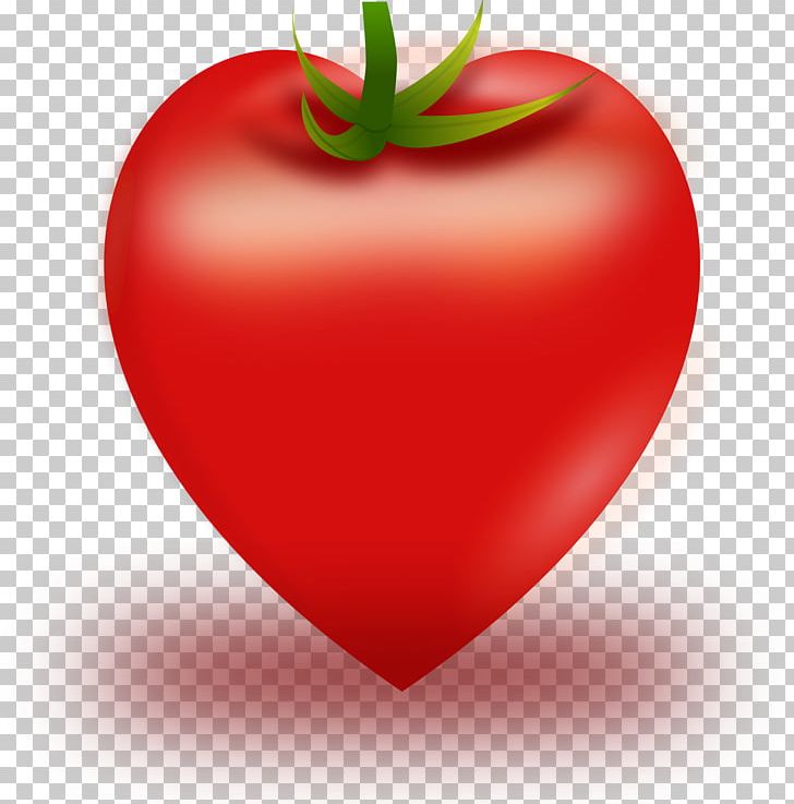 Tomato Heart PNG, Clipart, Apple, Computer Icons, Diet Food, Drawing, Food Free PNG Download