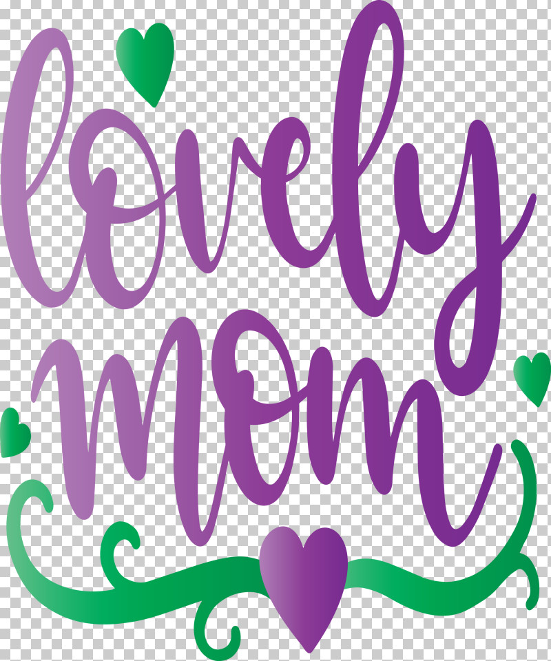 Mothers Day Lovely Mom PNG, Clipart, Lovely Mom, Mothers Day, Purple, Text, Violet Free PNG Download