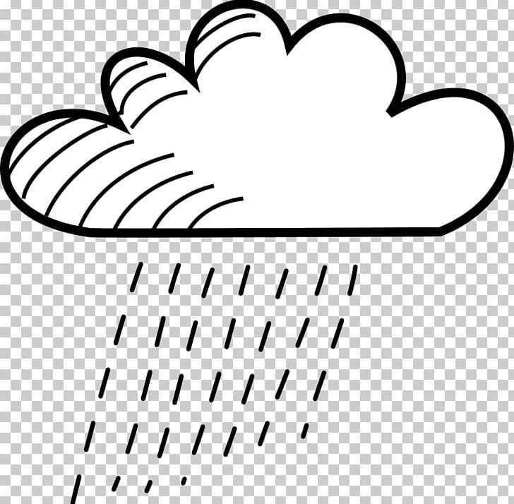 Drawing Cloud Rain PNG, Clipart, Area, Artwork, Black, Black And White, Cloud Free PNG Download