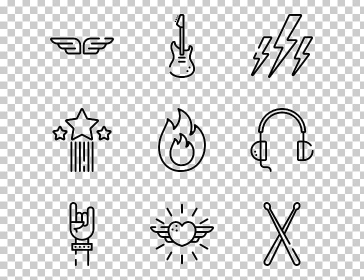 Computer Icons Rock Concert PNG, Clipart, Angle, Black, Black And White, Brand, Calligraphy Free PNG Download