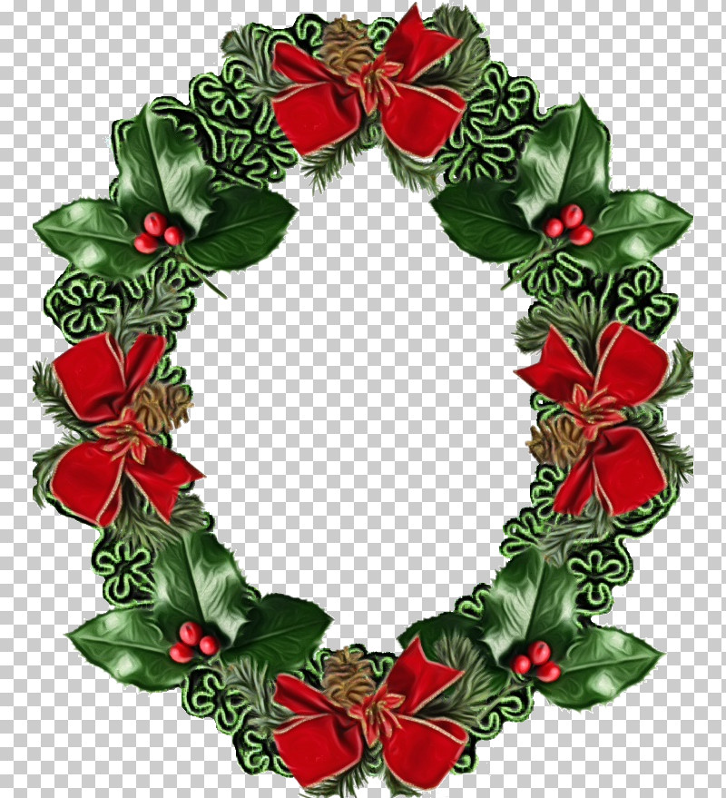 Christmas Decoration PNG, Clipart, Christmas Decoration, Flower, Holly, Interior Design, Paint Free PNG Download