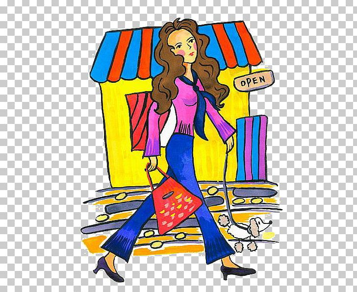 Shopping Woman Illustration PNG, Clipart, Bal, Business Woman, Cartoon, Cartoon Character, Cartoon Eyes Free PNG Download
