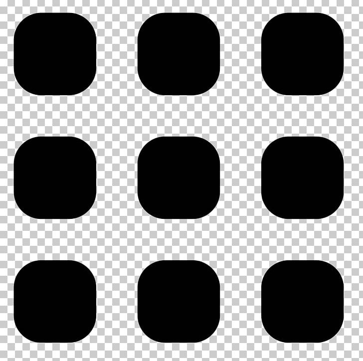 Computer Icons Grid PNG, Clipart, Area, Black, Black And White, Button, Circle Free PNG Download