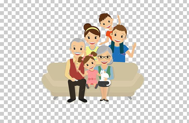 Grandparent Father Family PNG, Clipart, Art, Boy, Cartoon, Child, Conversation Free PNG Download