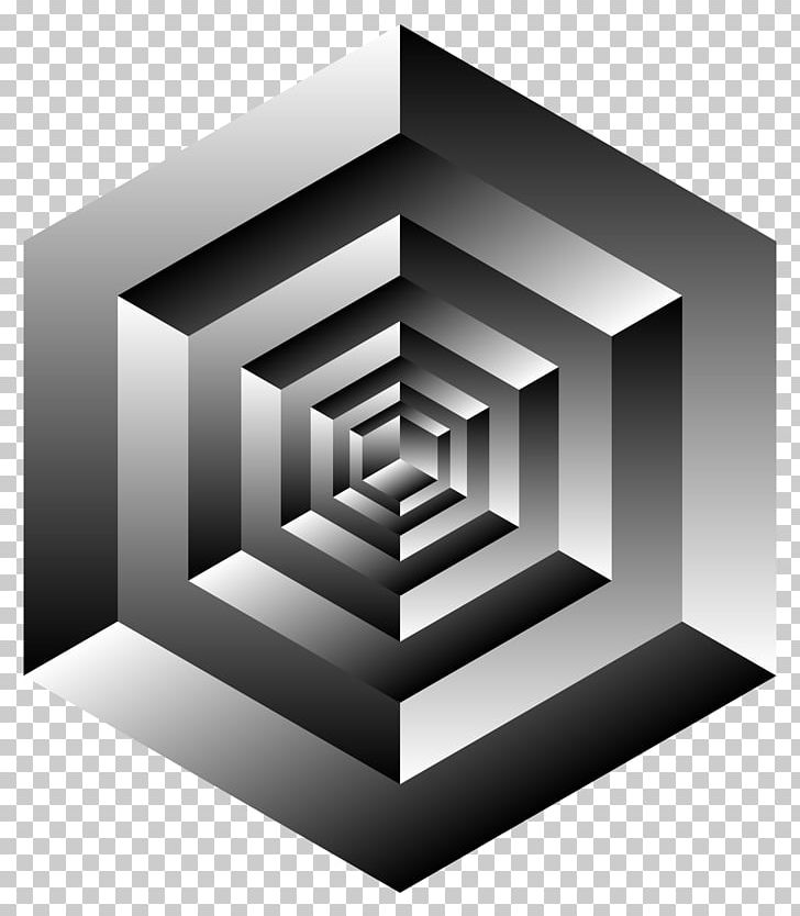 Penrose Triangle Necker Cube Optical Illusion PNG, Clipart, Angle, Art, Black And White, Brand, Cube Free PNG Download