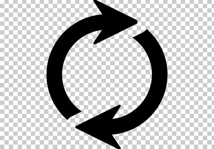 Recycling Symbol Computer Icons Desktop PNG, Clipart, Arrow, Black And White, Circle, Computer Icons, Crescent Free PNG Download