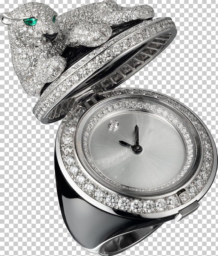 Ring Watch Silver Cartier Jewellery PNG, Clipart, Bling Bling, Body Jewelry, Cartier, Clock, Creative Jewelry Free PNG Download