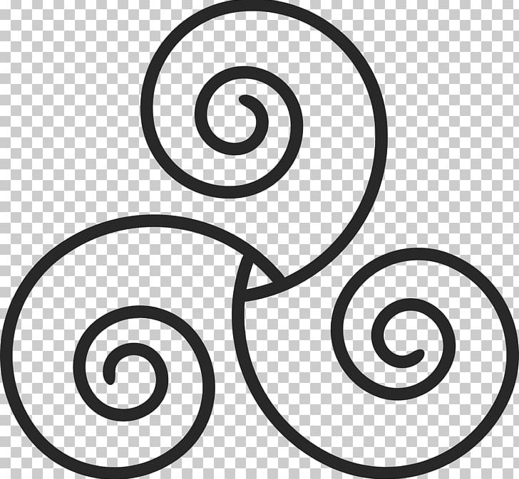 Triskelion Celtic Knot Symbol PNG, Clipart, Area, Black And White, Body Jewelry, Celtic Knot, Celts Free PNG Download