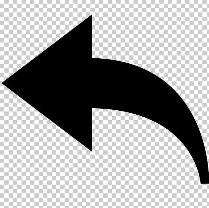 Computer Icons Arrow Undo PNG, Clipart, Angle, Arrow, Black, Black And White, Button Free PNG Download