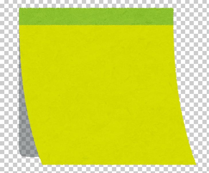Post-it Note Green Yellow 戸塚共立メディカルサテライト健診センター PNG, Clipart, Angle, Area, Blue, Caccola, Chartreuse Free PNG Download