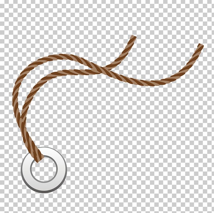 Rope PNG, Clipart, Adobe Illustrator, Body Jewelry, Brown, Brown Vector, Circle Free PNG Download