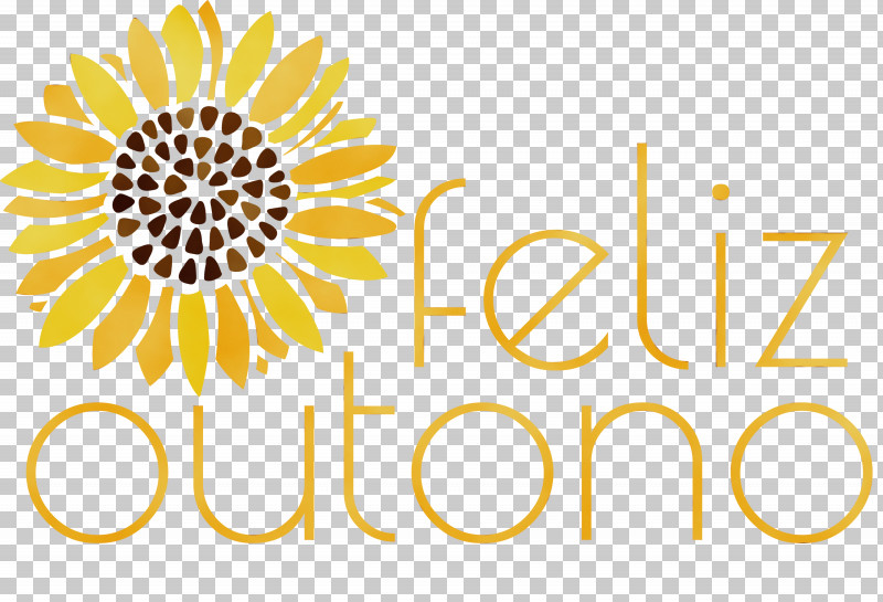 Logo Common Sunflower Free Cricut PNG, Clipart, Common Sunflower, Cricut, Feliz Outono, Free, Happy Autumn Free PNG Download