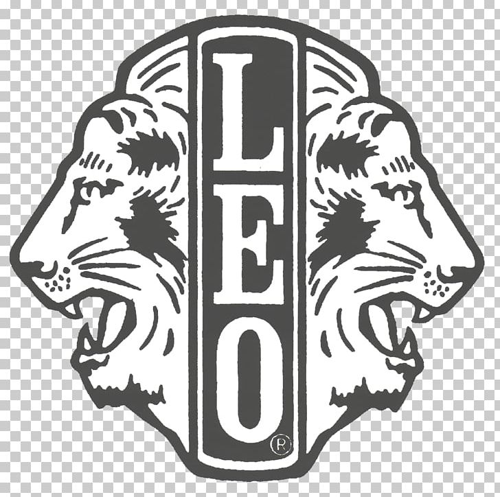 Leo Clubs Lions Clubs International Association Service Club Organization PNG, Clipart, Association, Big Cats, Black, Black And White, Carnivoran Free PNG Download