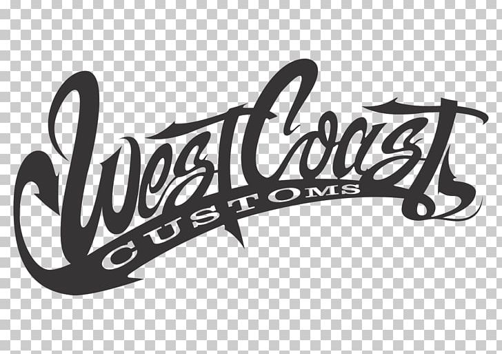 West Coast Of The United States West Coast Customs Logo Car PNG, Clipart, Black And White, Brand, Calligraphy, Cdr, Custom Car Free PNG Download