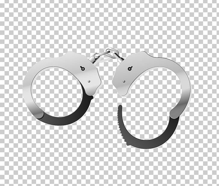 Handcuffs Police PNG, Clipart, Black And White, Body Jewelry, Circle, Collar Handcuffs, Design Free PNG Download