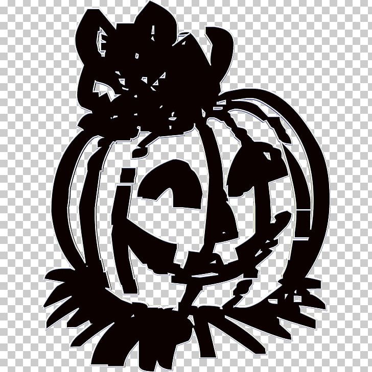 Cat Silhouette Flowering Plant White PNG, Clipart, Black And White, Carnivoran, Cat, Cat Like Mammal, Character Free PNG Download