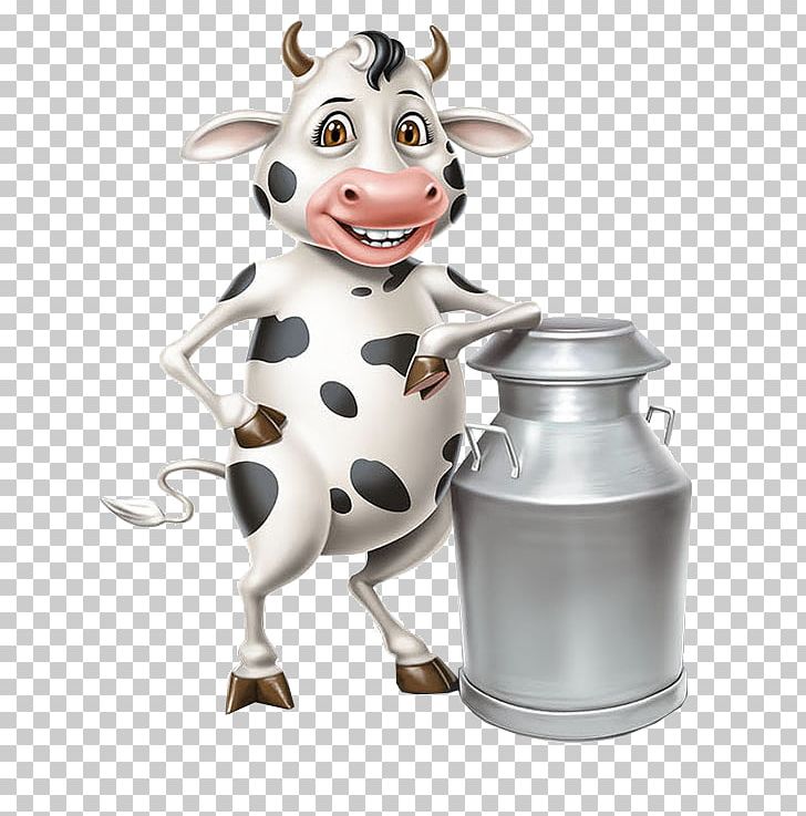 Dairy Cattle Milking Illustration PNG, Clipart, Animals, Cow Illustration, Cows, Creative, Creative Cow Free PNG Download