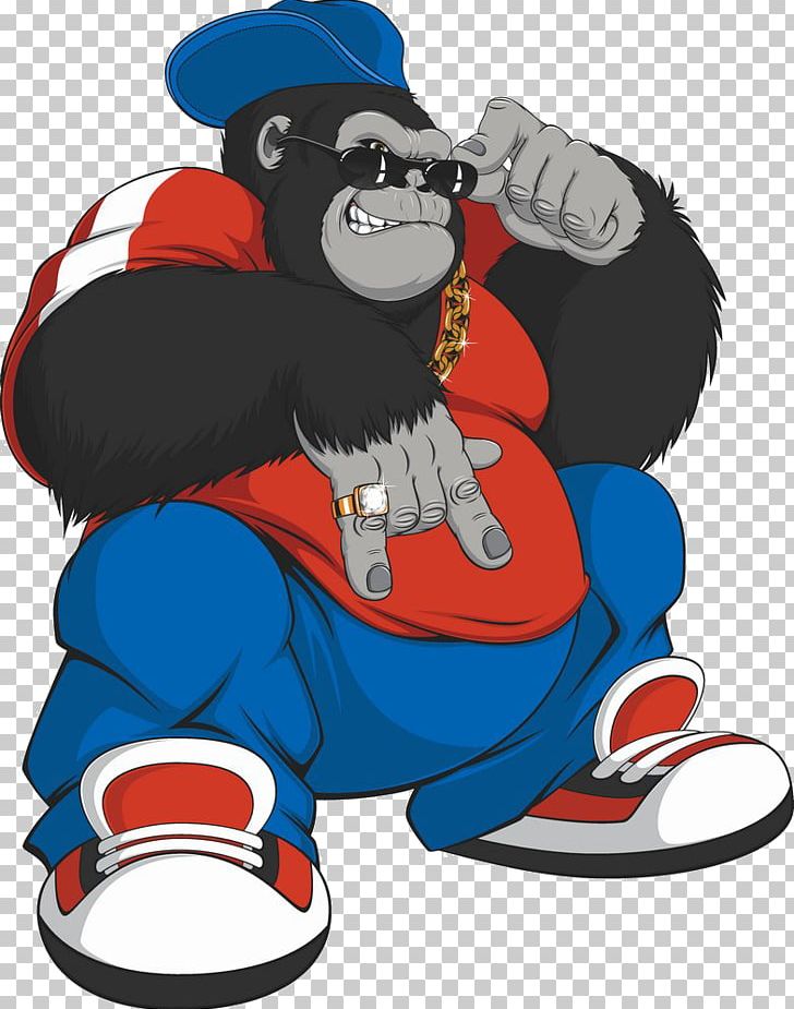 Gorilla Ape Cartoon Illustration PNG, Clipart, Animals, Ape, Bonobo, Cartoon,  Cool Free PNG Download