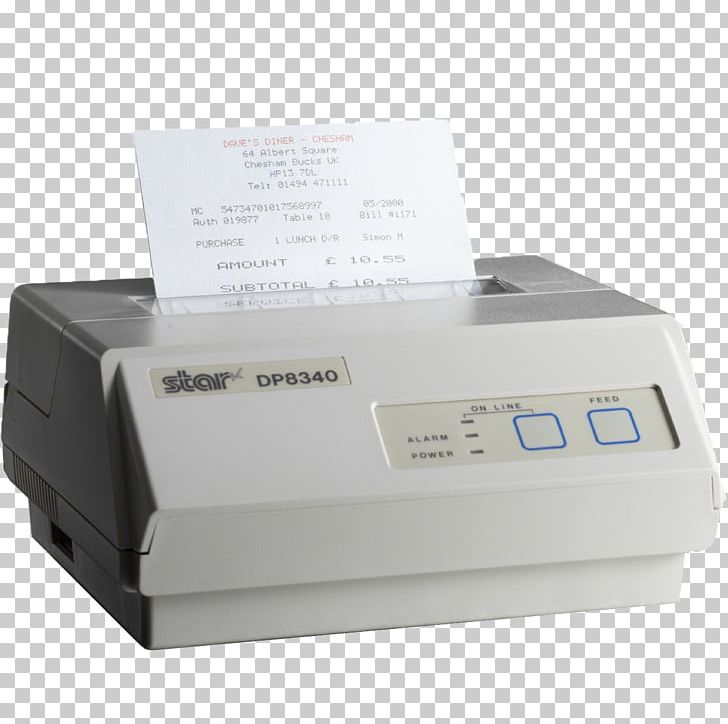 Paper Printer Star Micronics Point Of Sale Thermal Printing PNG, Clipart, Device Driver, Dot Matrix, Dot Matrix Printer, Dot Matrix Printing, Electronic Device Free PNG Download