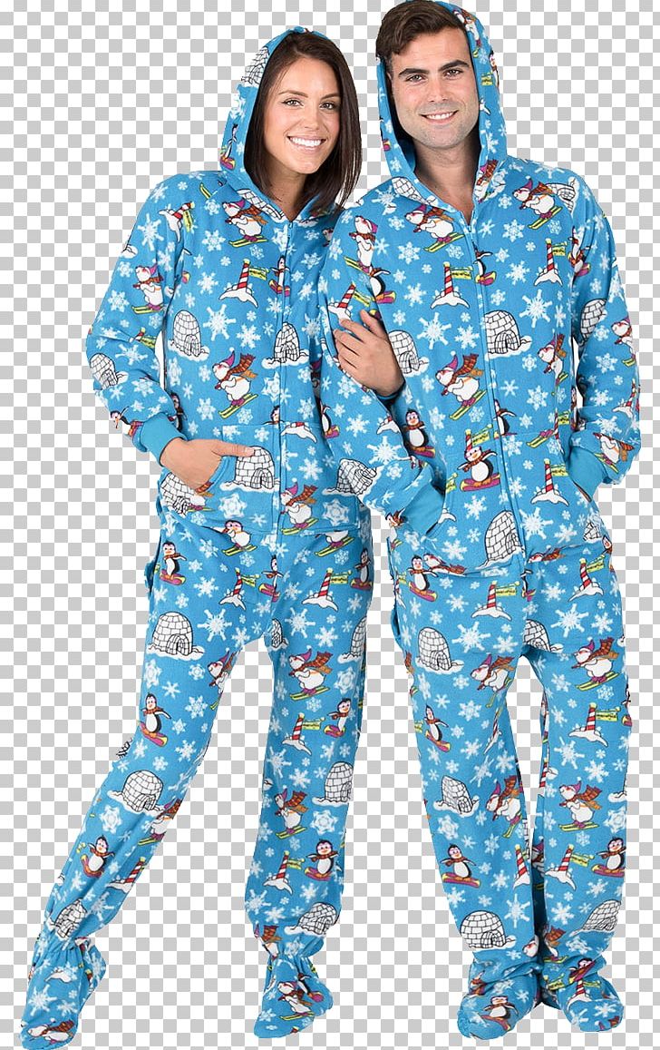 Hoodie Pajamas Onesie Clothing Polar Fleece PNG, Clipart, Blue, Clothing, Costume, Couple, Electric Blue Free PNG Download