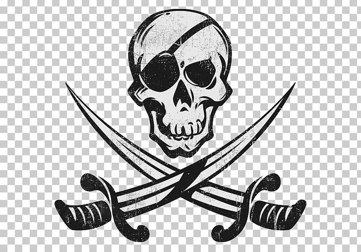 Piracy Logo Jolly Roger Vought F4U Corsair Grumman F4F Wildcat PNG, Clipart, Banditry, Black And White, Black Spot, Bone, Fictional Character Free PNG Download