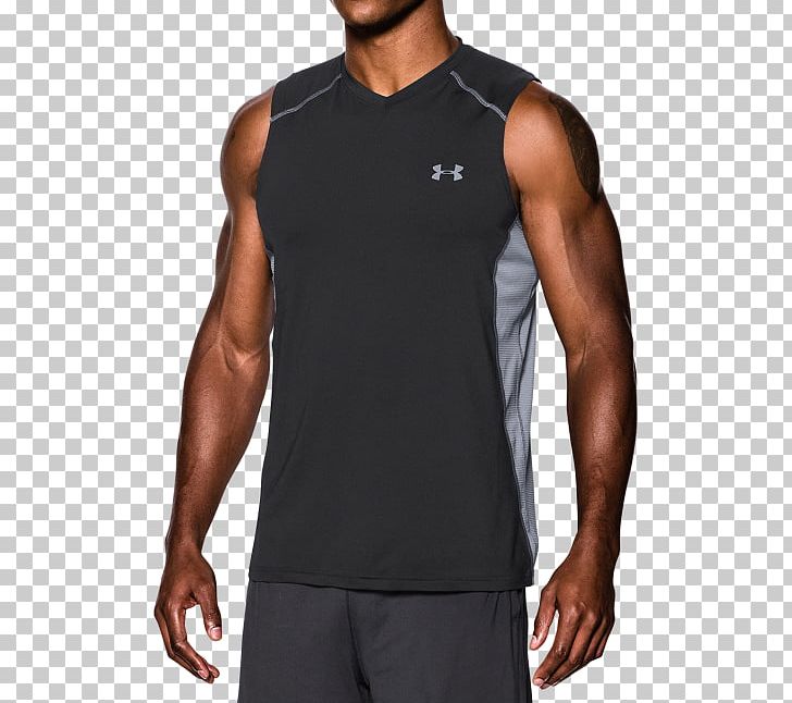T-shirt Sleeveless Shirt Top Under Armour Clothing PNG, Clipart, Clothing, Fitness Professional, Footwear, Jersey, Muscle Free PNG Download