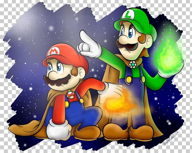 Mario Bros. Mario & Luigi: Superstar Saga Super Mario Galaxy PNG, Clipart, Cartoon, Computer Wallpaper, Fictional Character, Luigi, Mario Free PNG Download