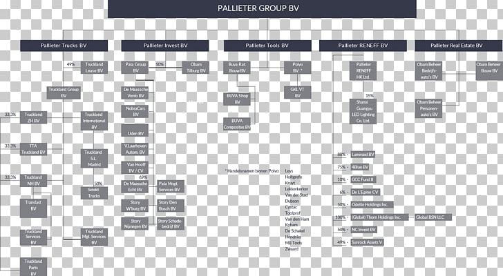Organizational Chart Pallieter Group B.V. Holding Company Visie PNG, Clipart, Angle, Brand, Car Dealership, Chart, Copyright Free PNG Download