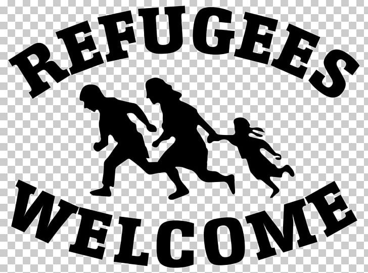 Refugee European Migrant Crisis Welcome PNG, Clipart, Area, Black, Black And White, Brand, Computer Icons Free PNG Download