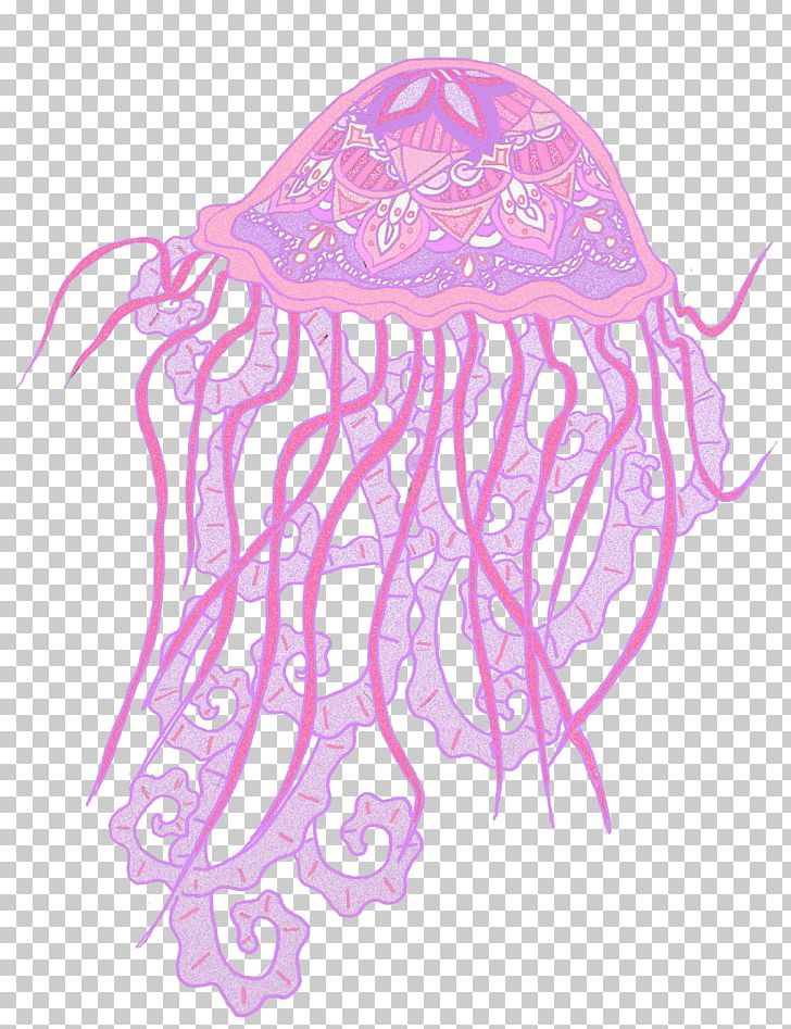Drawing Art PNG, Clipart, Art, Color, Drawing, Jellyfish, Magenta Free PNG Download