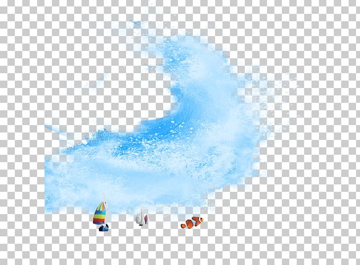 Sea Wind Wave PNG, Clipart, Aquatic Animal, Blue, Cloud, Computer Wallpaper, Data Free PNG Download