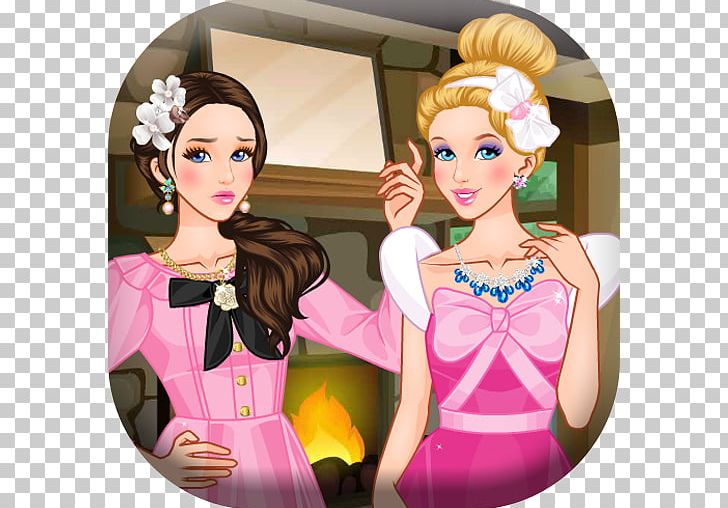 Hælde Flåde Forhandle Cinderella Askepot Barbie Flower Fairies Dress-Up For The Ball Boo PNG,  Clipart, Android, Askepot, Barbie,