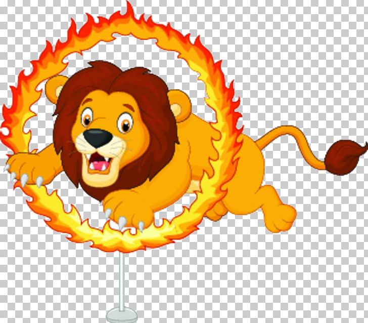 Lion Cartoon Circus Illustration PNG, Clipart, Acrobatics, Animal, Be Good, Big Cats, Carnivoran Free PNG Download