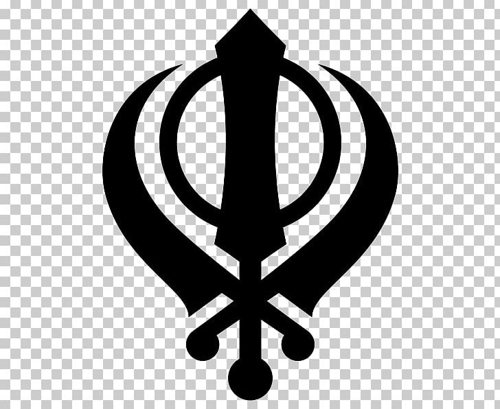 Golden Temple Khanda Sikhism Religion PNG, Clipart, Black And White, Five Ks, Golden Temple, Guru Nanak, Ik Onkar Free PNG Download
