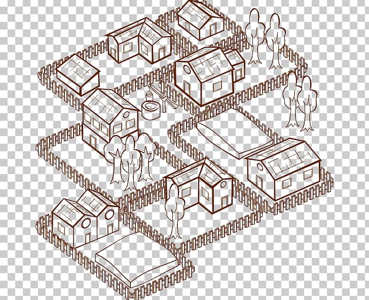 Village Drawing PNG, Clipart, Angle, Area, Black And White, Christmas Village, Computer Icons Free PNG Download