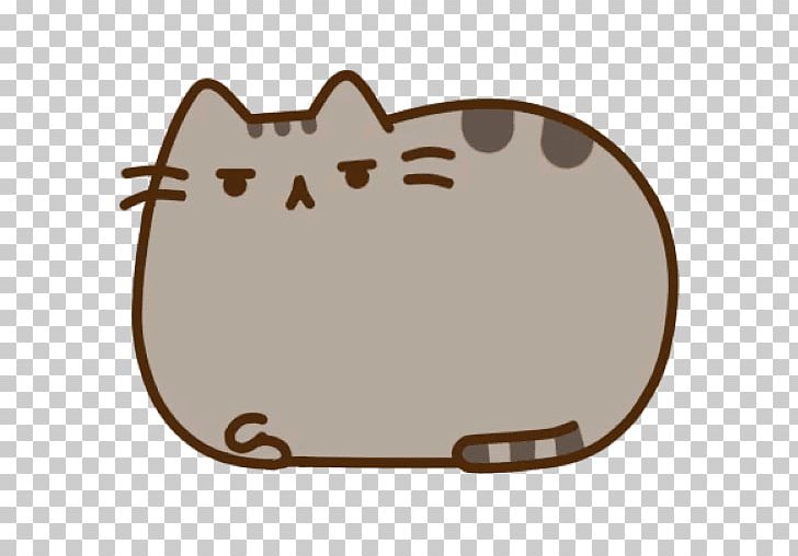 Cat Pusheen Sticker Kitten PNG, Clipart, Animals, Brown, Carnivoran, Cat, Cat Like Mammal Free PNG Download