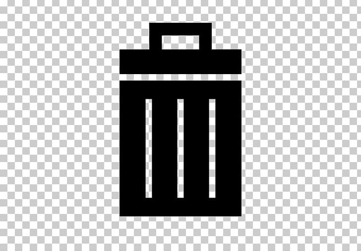 Rubbish Bins & Waste Paper Baskets Logo Computer Icons PNG, Clipart, Angle, Black, Black And White, Brand, Cardboard Free PNG Download