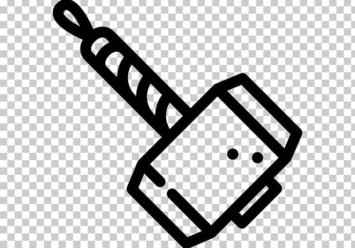 Thor Mjölnir Mjolnir Computer Icons PNG, Clipart, Angle, Area, Black, Black And White, Comic Free PNG Download