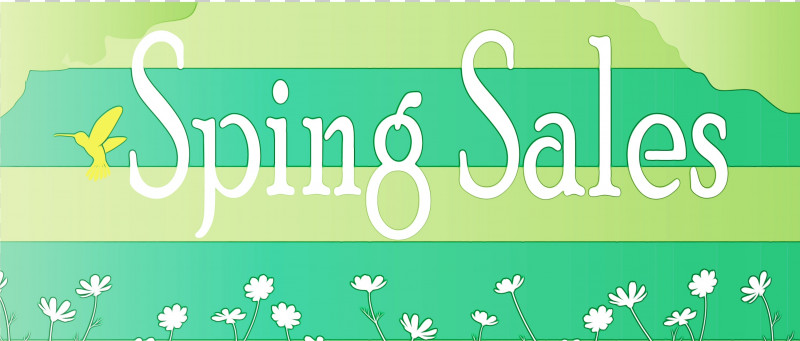 Green Text Font Line Banner PNG, Clipart, Banner, Green, Line, Paint, Spring Bargain Free PNG Download