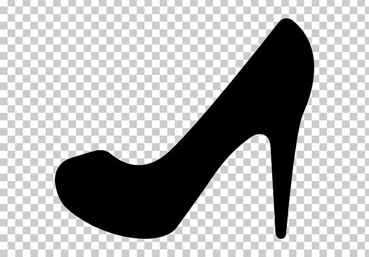 Computer Icons High-heeled Shoe Slipper Footwear PNG, Clipart, Accessories, Basic Pump, Black, Black And White, Boot Free PNG Download