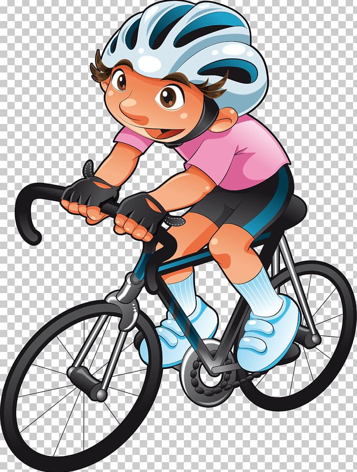 Bicycle Cartoon Cycling PNG, Clipart, Bicycle Accessory, Bicycle Clothing,  Bicycle Frame, Bicycle Part, Cartoon Character Free