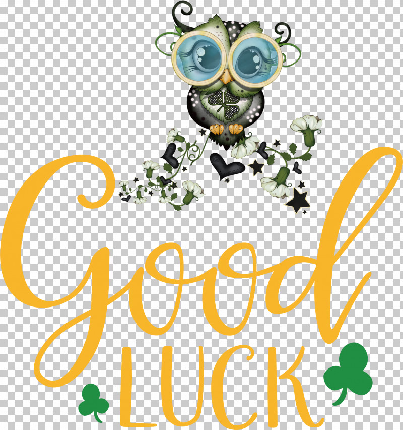 Good Luck Saint Patrick Patricks Day PNG, Clipart, Flower, Good Luck, Line, Logo, Meter Free PNG Download